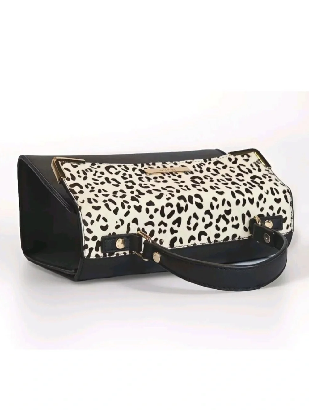 Dune London Calf Hair Flap Handbag 2 Piece Set